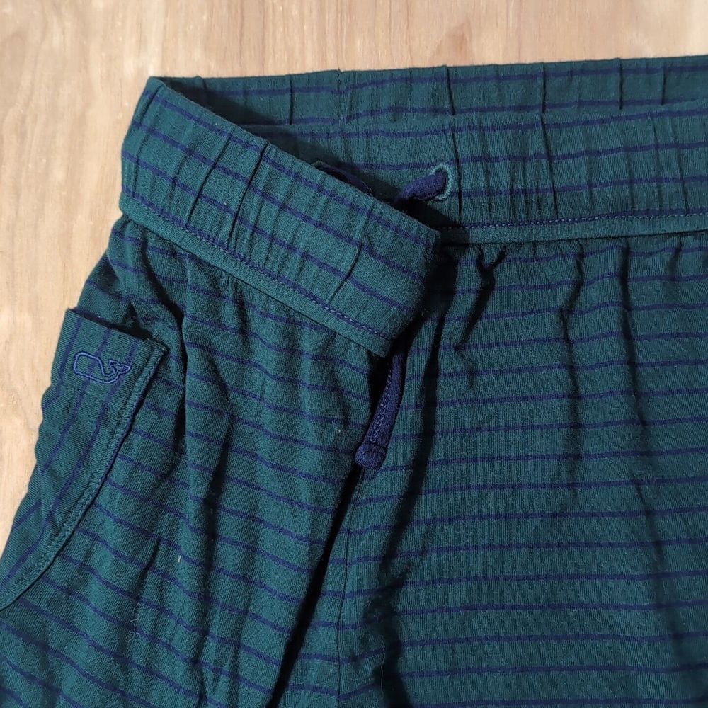 Vineyard Vines Sweatpants Mens Small Green Blue Soft Modal Blend Drawstring